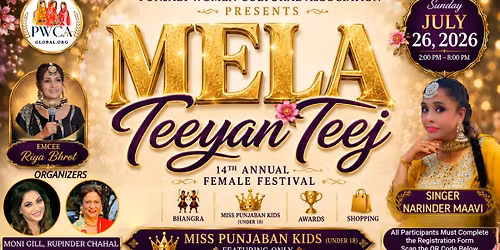 Mela Teeyan Teej FREE Entry (Female Festival)