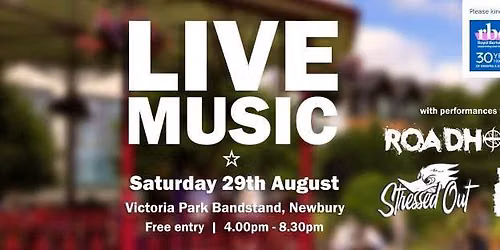 Live at the bandstand for Reading ICU
