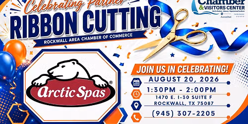 Ribbon Cutting - Arctic Spas
