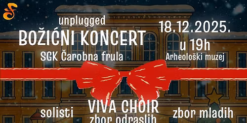 UNPLUGGED BO\u017dI\u0106NI KONCERT \u2013 SGK \u010carobna frula