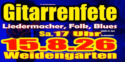 Oranienburger Gitarrenfete
