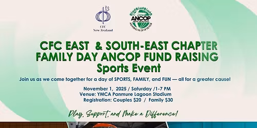 CFC East & SouthEast Auckland Sports Event - ANCOP Fundraising