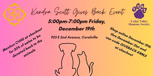 Kendra Scott Gives Back: CVHS Benefit