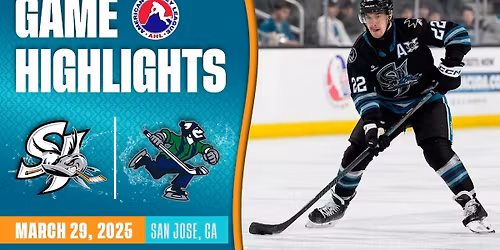 Abbotsford Canucks vs. San Jose Barracuda