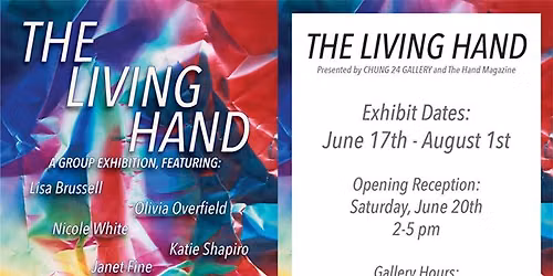 The Living Hand, presented by Chung 24 Gallery and The Hand Magazine