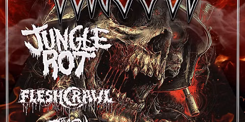 Vader with Jungle Rot, Fleshcrawl, Trash Panda, Tombstoner, Criticality