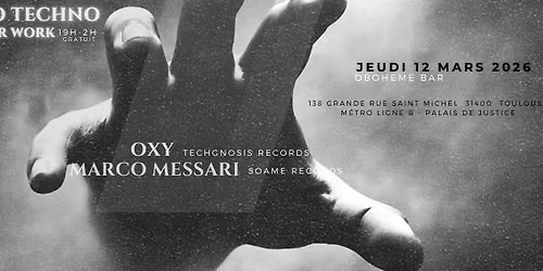 Hypnotic techno evening - Afterwork act 18