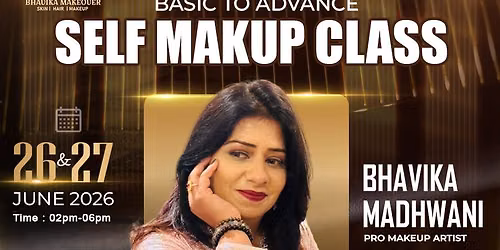 2-Day Self-Makeup Masterclass in Ahmedabad! \ud83d\udc84