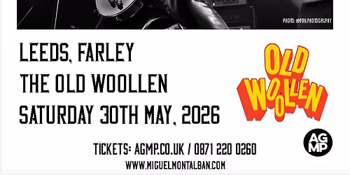 Miguel Montalban Live at The Old Woollen in Farsley, Leeds 