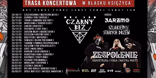 SKAR\u017bYSKO-KAM:  CZARNY BEZ \/ Jarzmo; Szlakiem Starych Drzew (ZESPOLENIE industrial folk metal party)