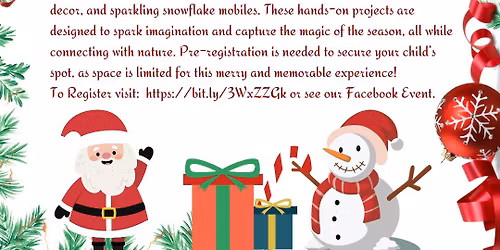 Holiday Makers Workshop for Kids