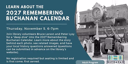Learn About the Remembering Buchanan Calendar