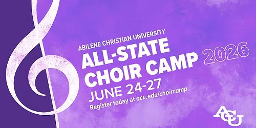 ACU All-State Choir Camp 2026