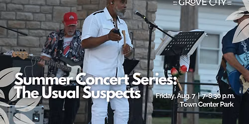 Summer Concert Series with The Usual Suspects