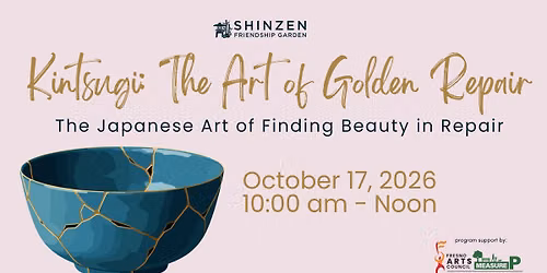 Kintsugi: The Art of Golden Repair Pottery Workshop