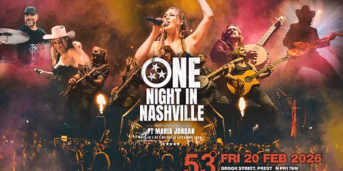 One Night In Nashville \/\/ 53 Degrees Preston 2026