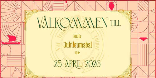 KNUTs Jubileumsbal 2026!