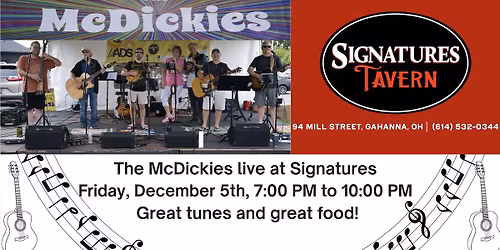 The McDickies live at Signatures