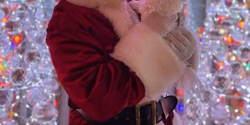 Charitable character photo event: Santa