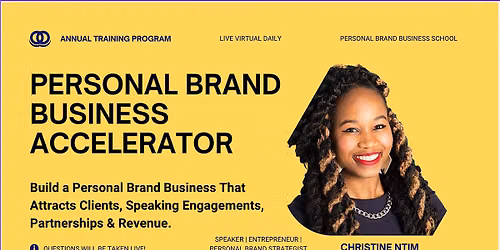 Personal Brand Business Accelerator