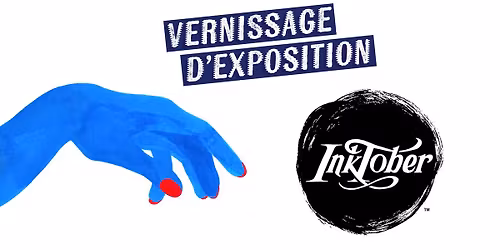 VERNISSAGE - L'imagi\u00e8re de Ambre Lavandier et Inktober, exposition collective