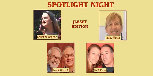 Spotlight Night: Jersey Edition - In Person & Online at The Troubadour