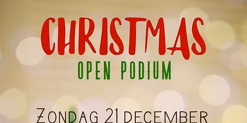 CHRISTMAS - Open Podium \ud83c\udf84