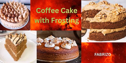 Coffee Cake with Frostin