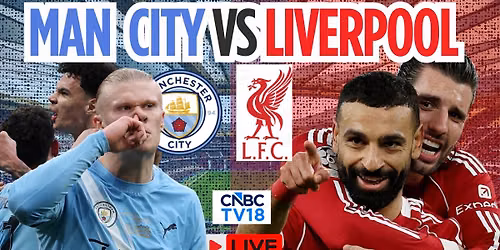 Manchester City vs Liverpool at Etihad Stadium