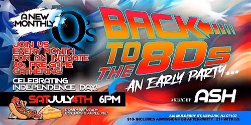 BACK to the 80's - Pre-Game - Celebrating Independence Day!!!