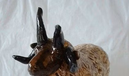 Ceramic Manx Loaghtan Sheep