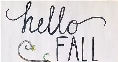 Fall Pumpkin Paint Party with $15 DIY Scented Candles!