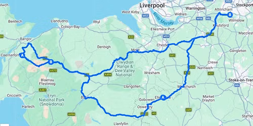 Big Monthly Ride Out No. 5 - A High Summer Tour of North Wales