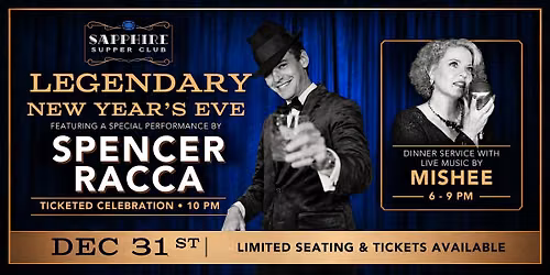 Sapphire Supper Club  Legendary NYE Celebration 2027