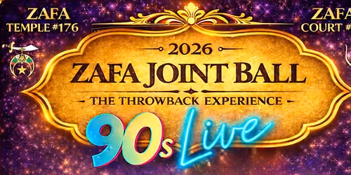 2026 Zafa Joint Ball - 90's Throwback LIVE