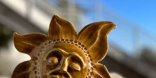Ceramic Sun Face