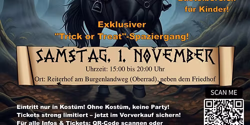 Halloween auf dem Reiterhof - Oberrad