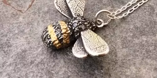 Silver and Gold Bee