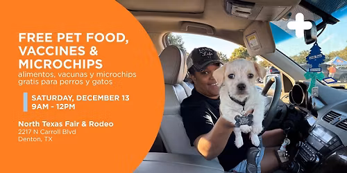 DFW Pets Are Family: Free Pet Food, Vaccines & more for Dogs & Cats