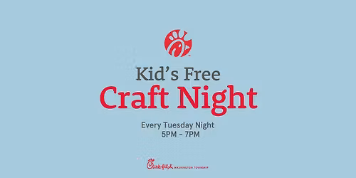 Free Craft Night at Chick-fil-A Washington Township