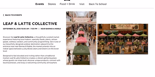 Leaf & Latte Collective x Danbury Fair Event