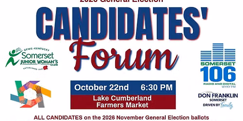 Pulaski County General Election Candidates' Forum - 2026
