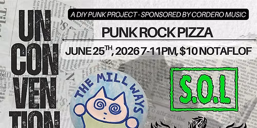 Unconventional Spaces: DIY takes on Punk Rock Pizza
