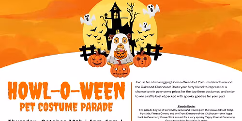 Howl-O-Ween Pet Costume Parade