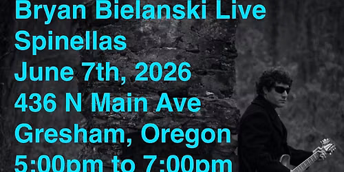 Bryan Bielanski Live @ Spinellas