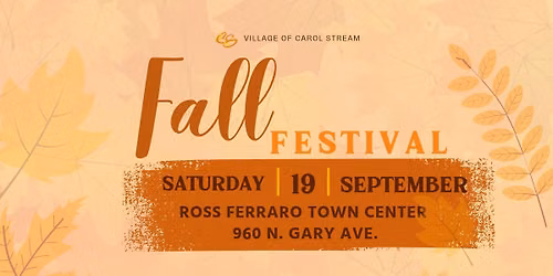 Village of Carol Stream Fall Fest