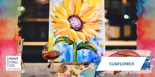 Portsmouth Paint \u2018n\u2019 Sip - \u201cSunflower\u201d