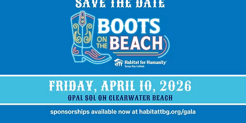 Habitat Boots on the Beach Gala