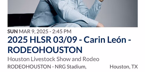 Carín León Houston Tickets — Toyota Center