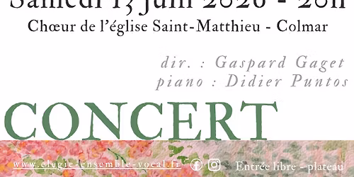 El\u00e9gie en concert - Allons voir si la rose\ud83c\udf39